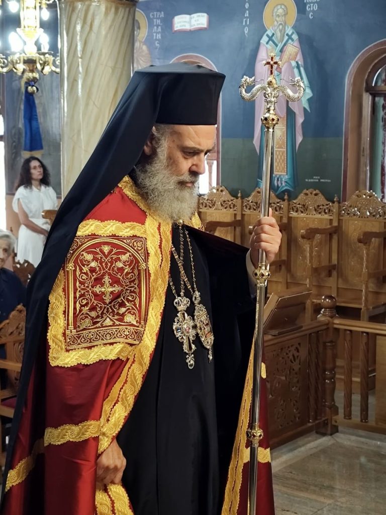 Στον Πλάτανο Φαρσάλων σήμερα ο Μητροπολίτης Τιμόθεος – Εσπερινός για την εορτή της Αγίας Σοφίας