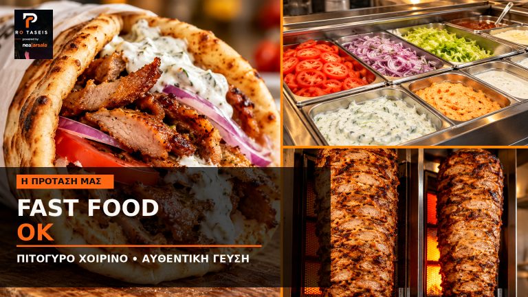 PROtaseis-Fast Food “OK”: Η αγαπημένη γευστική στάση από το 2002